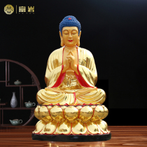 Burning lamp ancient Buddha temple home offering plexiglass Buddha statue large ornament fixed light Puguang Rulai Buddha customized