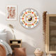 Beauty Salon Clock, Traditional Chinese Medicine Health Wall Clock, Living Room Elegant and Stylish Decorative Wall Clock, Simple Wall Clock, New Chinese Style