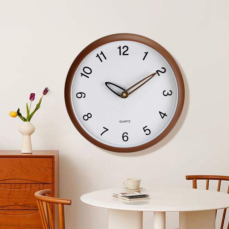 Cream Style Clock Wall Clock Living Room Home Fashion Healing Restaurant Table Wall Hanging Scandinavian Creative Clock Wall Clock