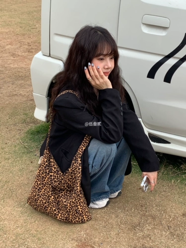 Шоппер, вместительная и большая сумка через плечо, льняная сумка для работы, Южная Корея