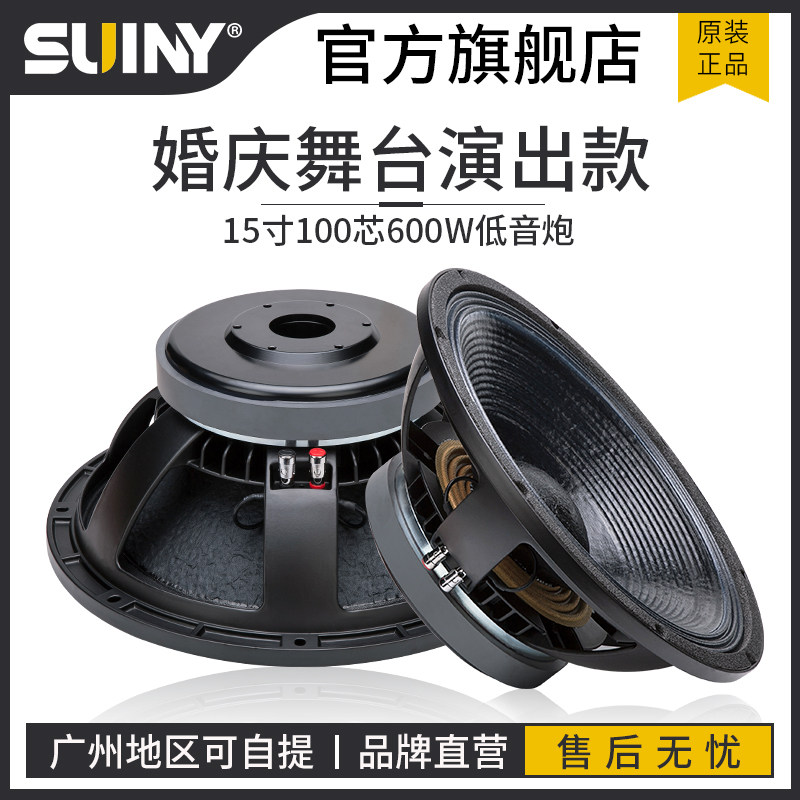15 inch super subwoofer speaker 220 magnetic 100 core imported speaker super high power paper cone accessories voice coil 600w