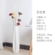 Bình hoa từ sàn đến trần trang trí phòng khách lớn hoa khô cắm hoa trắng gốm đơn giản hiện đại sáng tạo cắm hoa thủy canh - Vase / Bồn hoa & Kệ