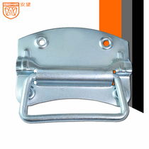 Anwang 304 stainless steel folding handle Load-bearing industrial plate handle Toolbox equipment box Aluminum box handle