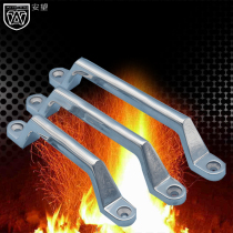 Precision casting 304 stainless steel bow handle open handle heavy equipment handle handle handle