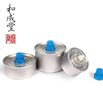 Environmental smoke-free oil lamp Safety fuel iron pot insulation furnace oil lamp Small alcohol lamp with lamp cap wick