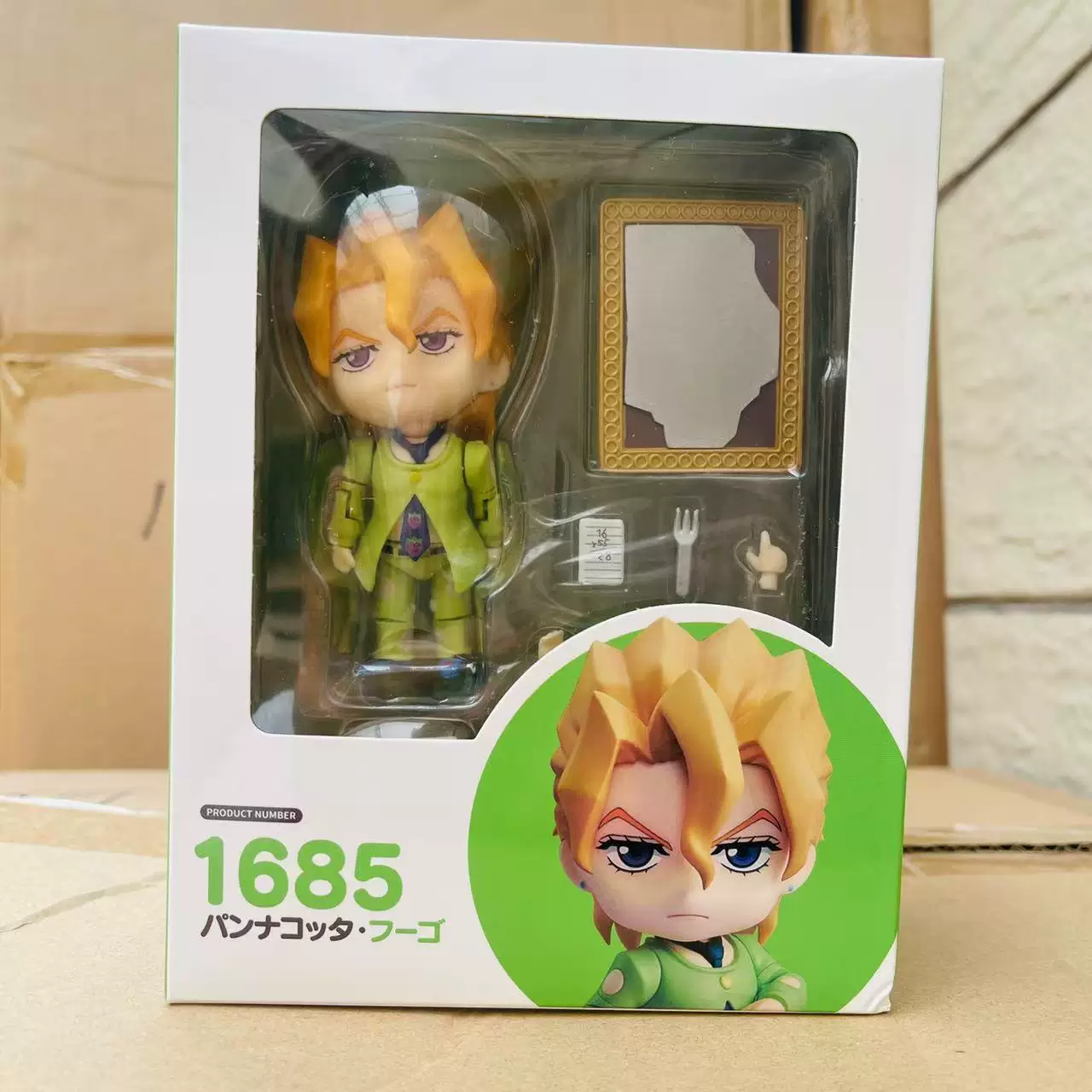Фигура JOJO Бродячие приключения Золотой Ветер Джиорно 1155 Буччерати 1175 Малый самолет Нендороид