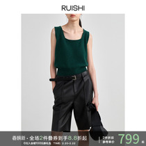 RUISHI The more you cross the soft matte the small sheep genuine leather the skinny and thin the womens spring and autumn.