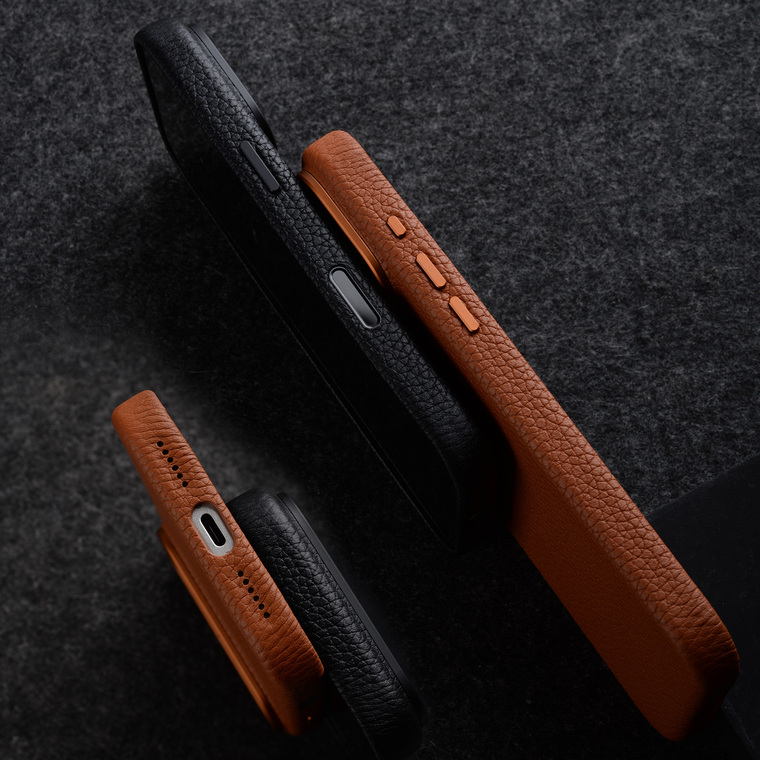 Leather MagSafe With Minimalist Luxury – Pro/Plus/Max/Air – 17, 16, 15, 14, 13, 12 iPhone Case