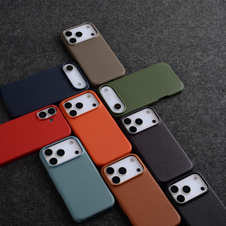 Leather MagSafe With Minimalist Luxury – Pro/Plus/Max/Air – 17, 16, 15, 14, 13, 12 iPhone Case