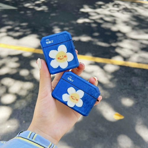 Защитный набор AirPodsPro подходит для Apple AirPods3 защитная оболочка 2 -го поколения 1 беспроводная беспроводная гарнитура Bluetooth Cover Ipods Box Pro Три поколения Rhodoar против падающего синего дна.