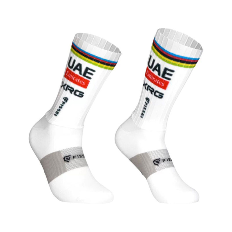 Tour De France Pneumatic Cycling Socks Road Bicycle Lycra Fabric Mid-Length Sports Socks Compression Quick-Drying Breathable Men and Women Tour De France Pneumatic Cycling Socks Road Bicycle Lycra Fabric Mid-Length Sports Socks Compression Quick-Drying Breathable Men and Women