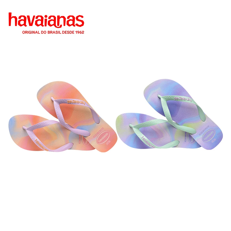 Havaianas Havana Top Fashion весна-лето новые шлепанцы для женщин для носки на улице пляжные шлепанцы