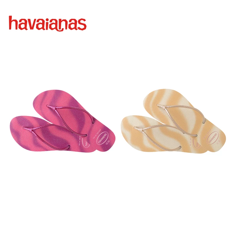 Шлепанцы-хлопья Havaianas Havana Tube Gloss весна-лето новая верхняя одежда пляжные сандалии женские нескользящие тапочки