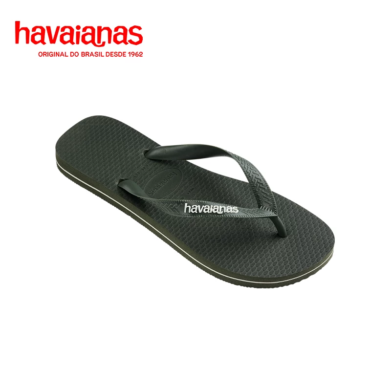 Летние резиновые нескользящие износостойкие шлепанцы Havaianas, тапочки