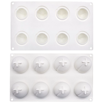 7CM diameter 6-piece low cylindrical mousse silicone mold cake mold silicone mold 103ml