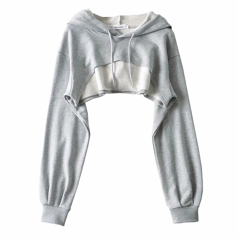 Men's European and American Street Fashion Hooded Pullover Short Loose Sweatshirt Versatile Casual Sports Top Men's European and American Street Fashion Hooded Pullover Short Loose Sweatshirt Versatile Casual Sports Top
