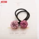 . Mũ Angelafa Trẻ em Hàn Quốc Thắt tóc Rhinestone Dây cao su cao cấp Dây đeo đầu Cô gái Baby Crystal - Phụ kiện tóc