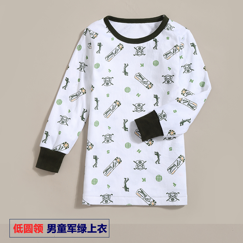 Cotton quần áo mùa thu bé dài tay pajamagirlwarm ấm chàng trai áo một mảnh đồ lót tất cả trẻ em rơi xuống đáy của chiếc áo khoác duy nhất.