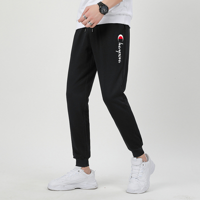 【百人验货】冠.军秋冬运动裤男装九分裤潮