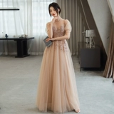 Платье подружки невесты, цветной лонгслив, костюм, цвета шампанского