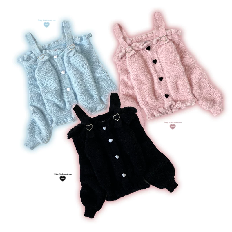 Cute genuine knitted winter velvet design cartoon sweater, print