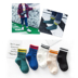 L Childrens pha lê Socks Summer Thin Cô gái pha lê Ice Socks bé chúa Socks Glass Silk tinh khiết ngắn Socks. 