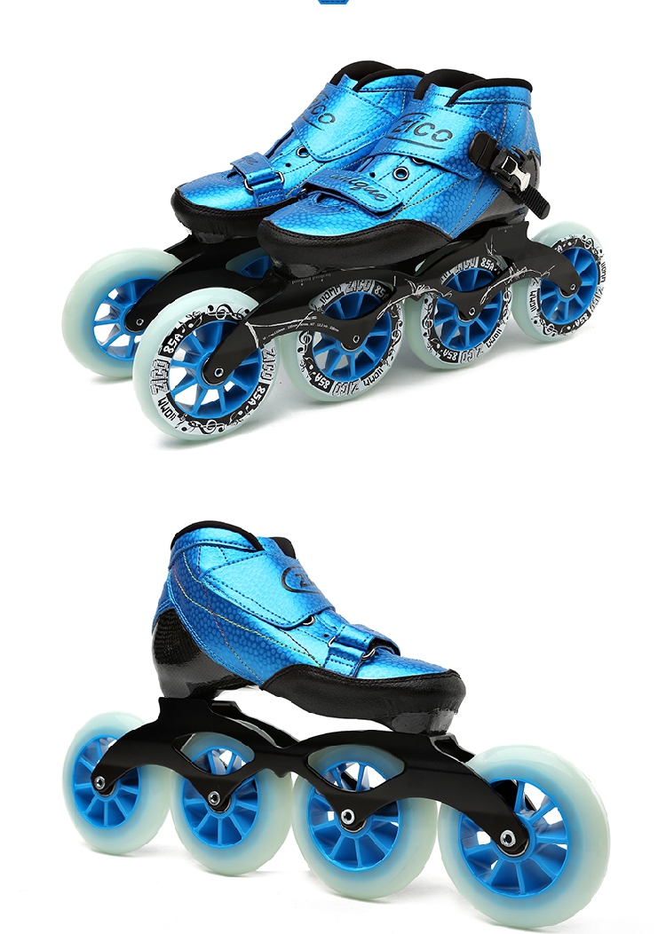 Discount Speed Inline Skates Carbon Fiber 4*90/100/110mm Competition