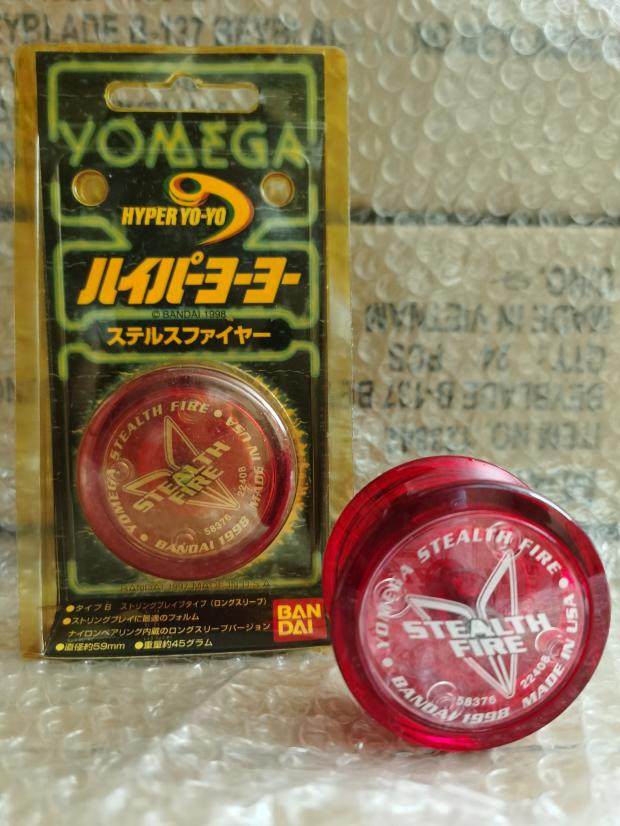 Yo-yo Steel Fire Bandai American-made original Rare Collection