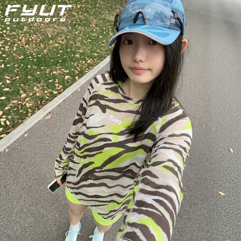Fyut Outdoor Sports Running Tops Long-Sleeved 2026 Spring and Summer New Men's and Women's Mountaineering and Hiking Breathable Quick-Drying Clothes Fyut Outdoor Sports Running Tops Long-Sleeved 2026 Spring and Summer New Men's and Women's Mountaineering and Hiking Breathable Quick-Drying Clothes