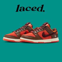 Nike Dunk Low Orange Brown Year of the Rabbit Mens and womens low-top shock-absorbing wear-resistant skateboard shoes FD4203-661h