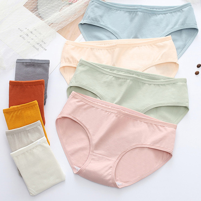 摩朵曼无痕女士纯棉抗菌内裤6条