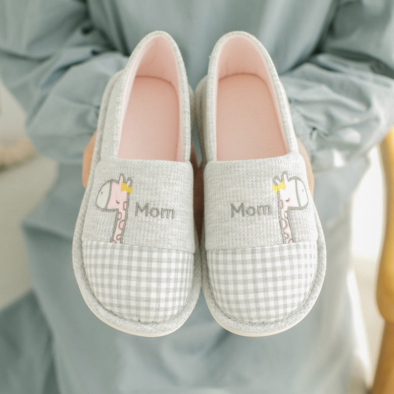 Tuffina Moon Shoes Summer Thin soft bottom bag heel postpartum shoes Indoor summer pregnant woman shoes maternal moon slippers