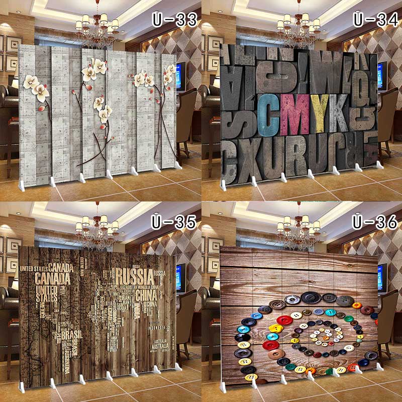 Bán chạy nhất màn hình gấp vách ngăn hiên phòng khách phòng ngủ 3D thời trang tường đơn giản nam và nữ YY neo phát sóng trực tiếp - Màn hình / Cửa sổ vách trang trí phòng khách