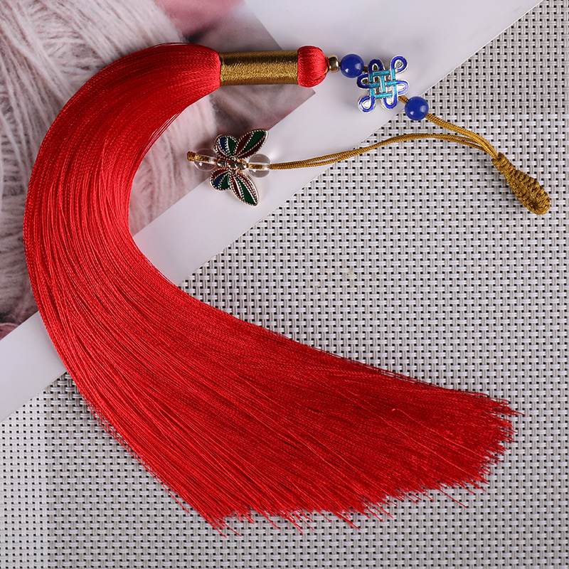 Jing Tai Blue Streaming Su Pendant Chinese Style Qipao Press Flap Pendant Pendant Waist Hanging Ancient Clothes Accessories Butterfly Hanfu Hanging Accessories Forbidden Steps