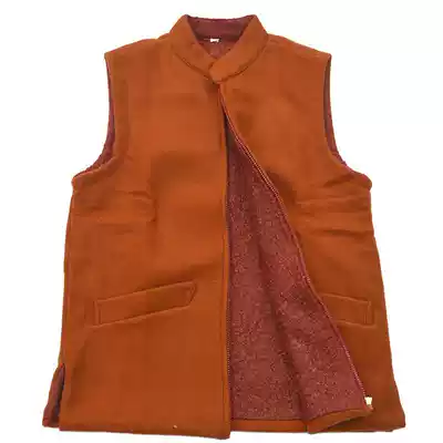 Lama monk clothing Tibet winter plus velvet warm vest waistcoat waistband monk clothes Tibetan Buddhism Dongbo sleeveless