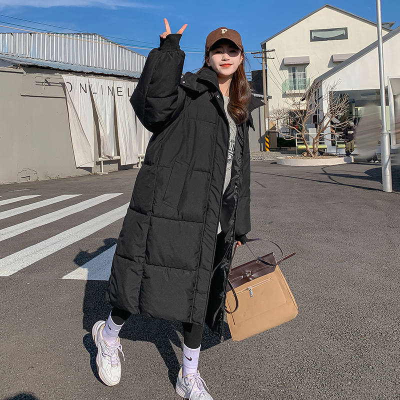 Thickened Bread-Style down Cotton Coat for Women, Korean Style, Loose Mid-Length Winter Jacket, Cotton-Padded Coat, 2025 New Model Thickened Bread-Style down Cotton Coat for Women, Korean Style, Loose Mid-Length Winter Jacket, Cotton-Padded Coat, 2025 New Model