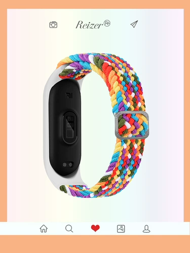 Подходит для браслета Xiaomi 8/7 браслета нейлона задних наклейка магии Xiaomi Mi браслет 8 ремешок Xiaomi браслет 07.08.0/6/5/4/3.