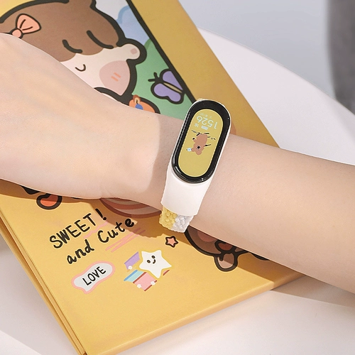 Браслет, нейлоновый плетеный брендовый защитный креативный дышащий спортивный ремешок для часов для влюбленных