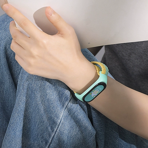 Браслет, нейлоновый плетеный брендовый защитный креативный дышащий спортивный ремешок для часов для влюбленных