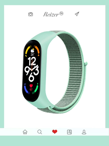 Подходит для браслета Xiaomi 8/7 браслета нейлона задних наклейка магии Xiaomi Mi браслет 8 ремешок Xiaomi браслет 07.08.0/6/5/4/3.