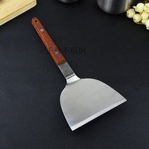 Stainless steel teppanyaki Japanese cooking shovel multi-purpose pancake shovel restaurant steak shovel hand grab cake flat spatula