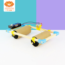 TTS Homemade Press Road Machine Children Diy Hand Making Science Small Experimental Hands-on Brain Puzzle STEAM Teaching Toys