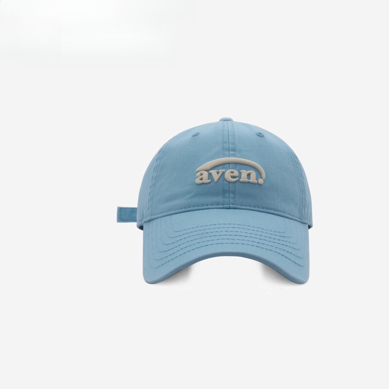 Monstar Lee Japanese Designer Collaboration 3D Letter Embroidery Baseball Cap, Duckbill Cap That Makes the Face Look Smaller
