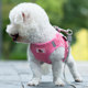 Dog leash harness for walking dogs and cats artifact small dog vest style harness for Bichon teddy corgi puppies