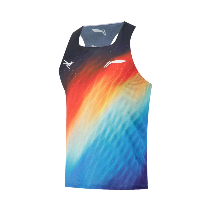 Li-Ning Men's Dragon Bird Racing Competition Running Vest 2025 New Comfortable Breathable Sleeveless T-Shirt Aayv123