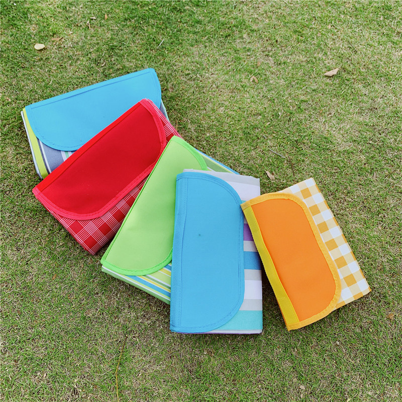 Export single, picnic mat camping spring swim mat moisture-proof mat Oxford cloth foldable mat picnic cloth ins wind thickening