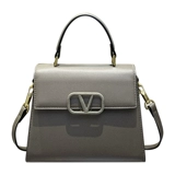 Вместительная и большая летняя сумка через плечо, изысканный стиль, яркий броский стиль, из натуральной кожи