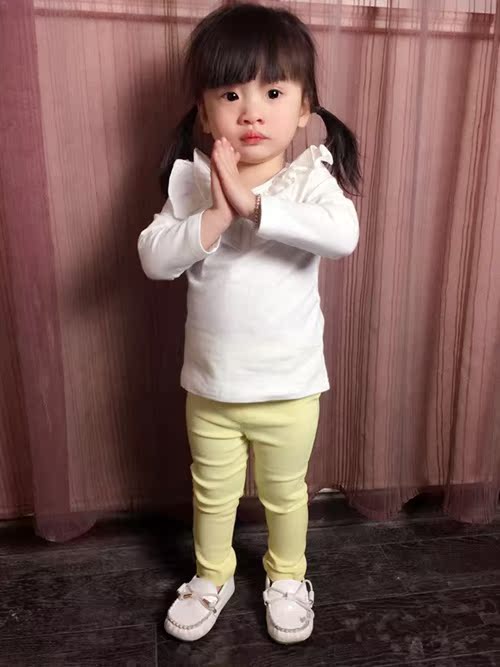 Pantalon fille en Toile de coton - Ref 2062081 Image 48