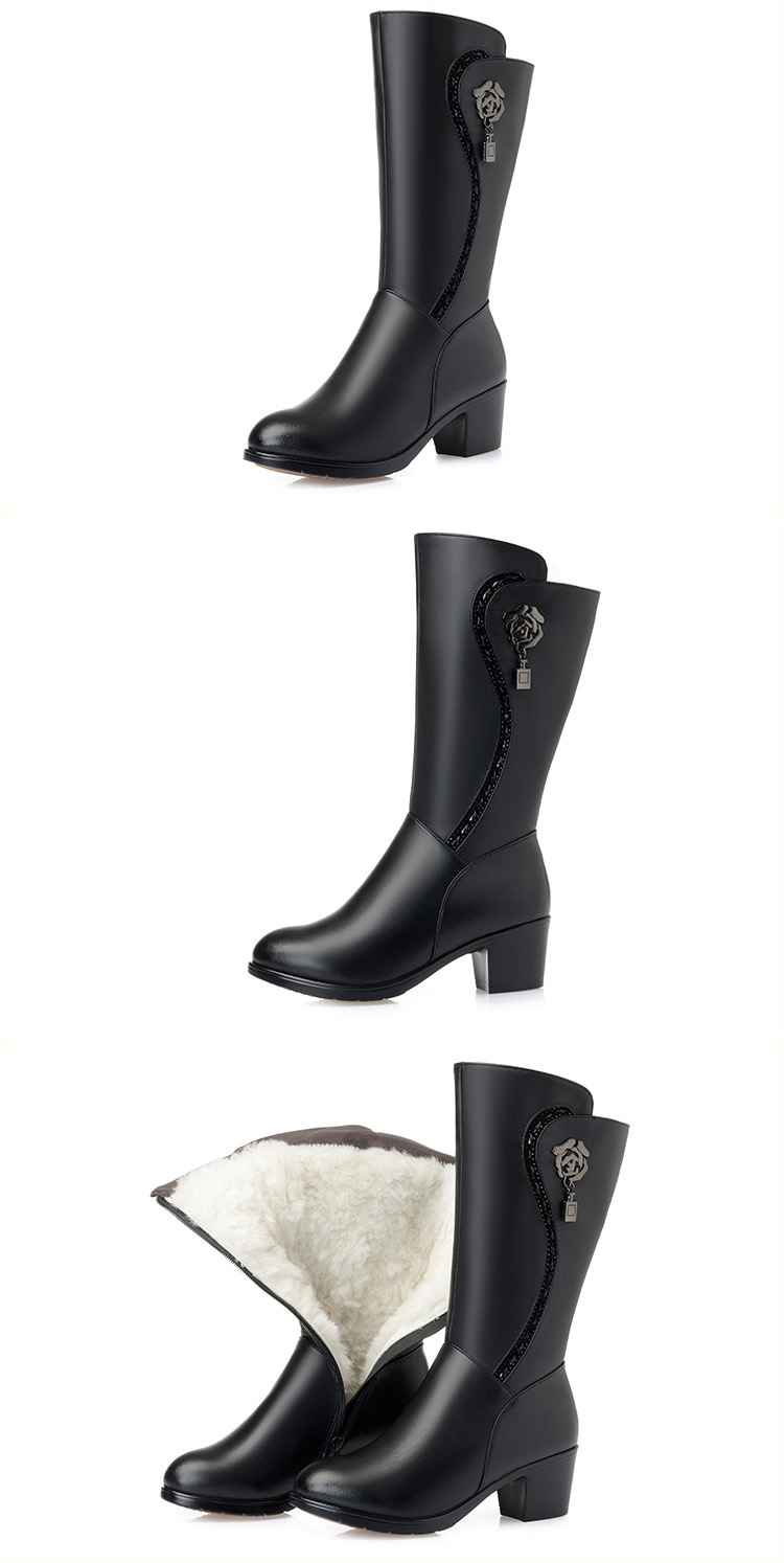 Bottes hiver pour femme en Polyurethane - Ref 3246929 Image 28