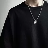 Tide, кольцо, ожерелье, длинный универсальный брендовый свитер, подвеска в стиле хип-хоп, цепочка, простой и элегантный дизайн